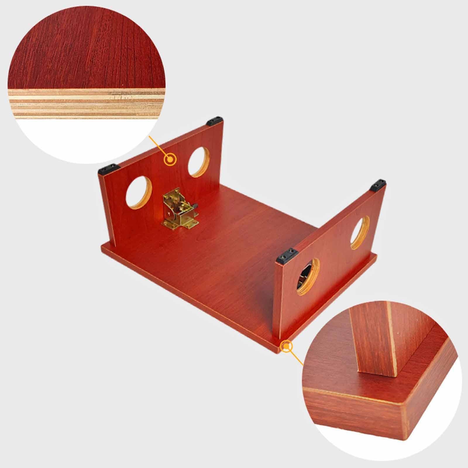 jojomis Wooden Folding Step Stool Heavy Duty Foot Rest Sturdy Bed Step for Seniors Bathroom Bedroom Home Indoor