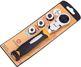 3 em 1 chave catraca substituível garagem reparo casa ferramenta manual com 3 peças adaptadores de soquete conjuntos de chave de soquete e soquete