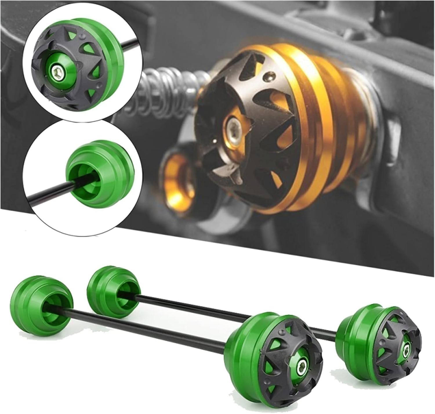 Motorcycle Accessories Motorcycle CNC Front Axle Fork Wheel Protector Crash Sliders Falling Protection for BMW R1250R R1250RT R1250RS R1250GS/Adv