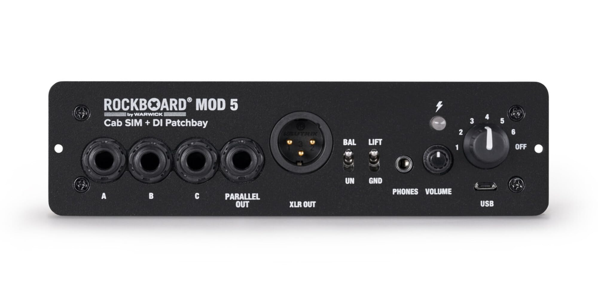 Amazon | Warwick MOD 5 Cab SIM + DI Patchbay ロックボード