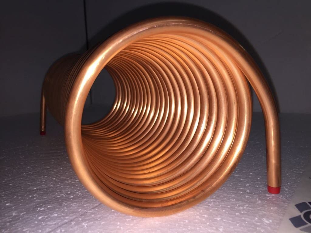 Kupferrohrspirale 12x1mm weich aus 10m mit Ø ca. 13cm (Kupferrohrspirale)