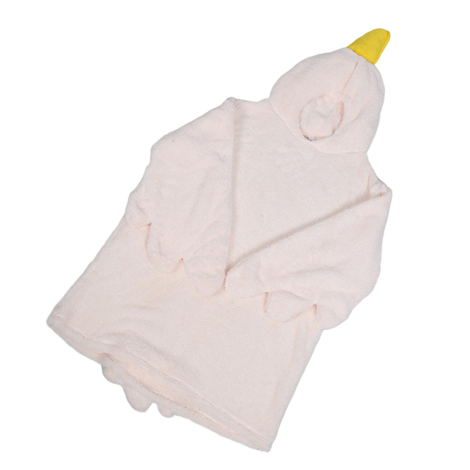 FOMIYES Pigiama Intero in Flanella Bianca a Tema Oca, Oversize e Caldo, per l'inverno e Riunioni Familiari, Comodo e Accogliente per Ragazze e Donne
