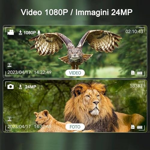 SUNTEKCAM Monoculare Visore Notturno Caccia, R7