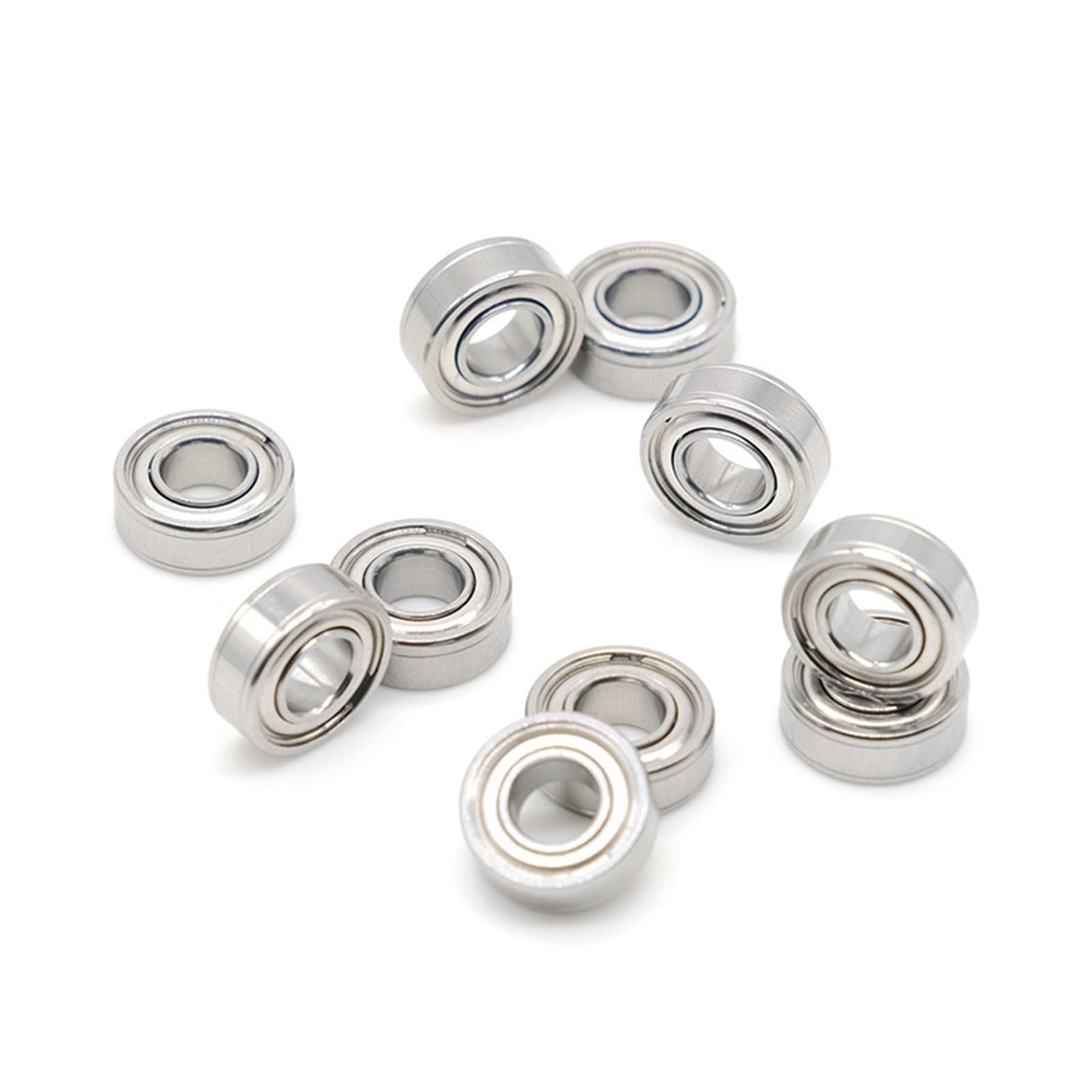 Łożyska 10 szt. Kołowrotek wędkarski SMR115ZZ ze stali nierdzewnej 5 x 11 x 4 mm