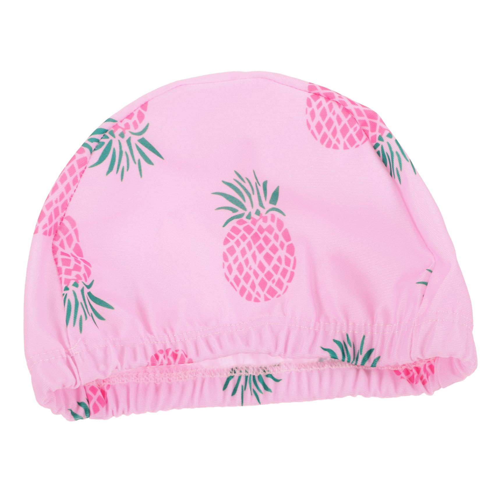 Abaodam Gorro De Natación De Piña Gorro Elástico Y Cómodo Accesorios De Piscina Niñas Protección