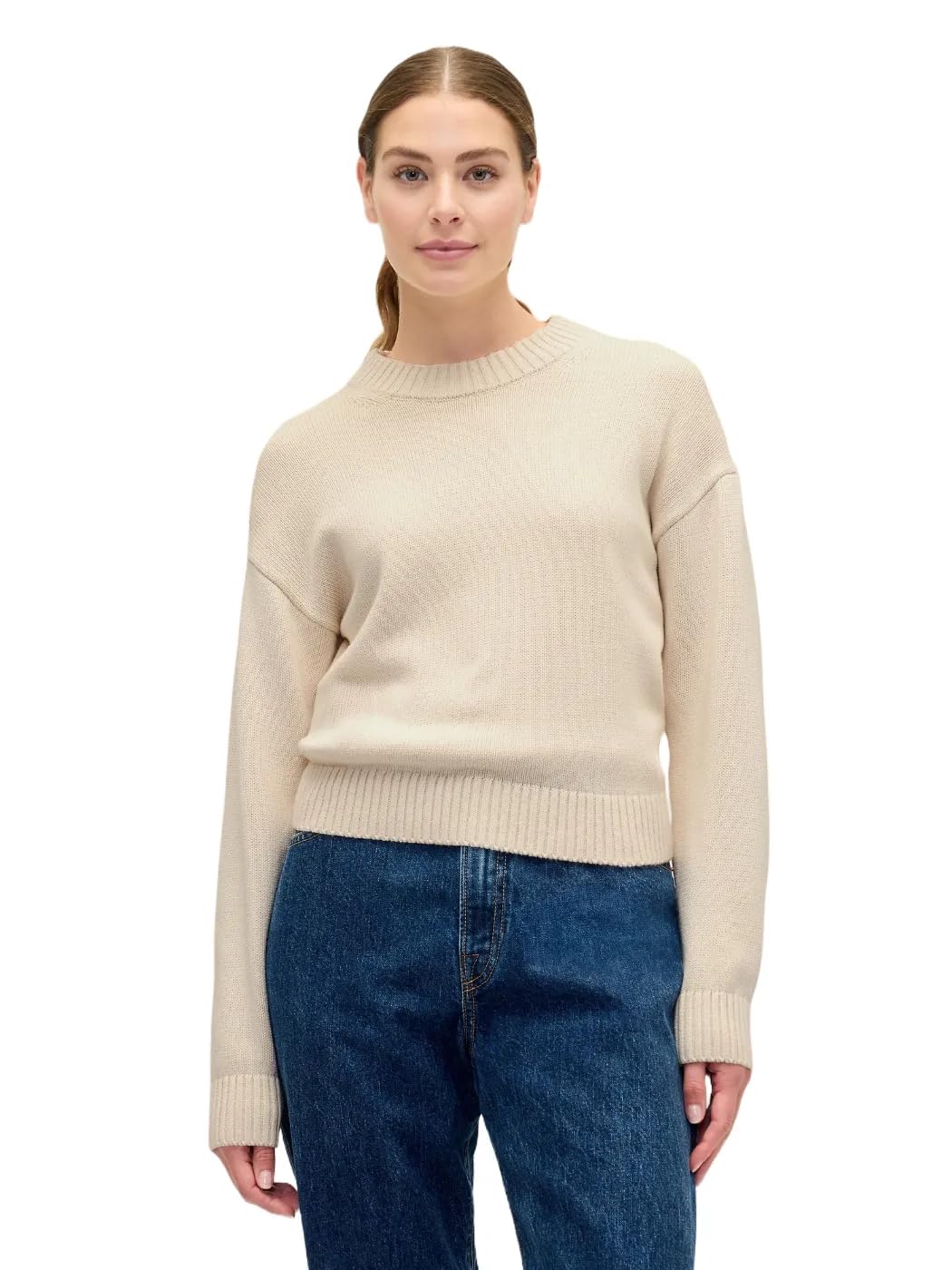 

                                                    GAP Womens Cotton Crewneck Sweater Organic White M