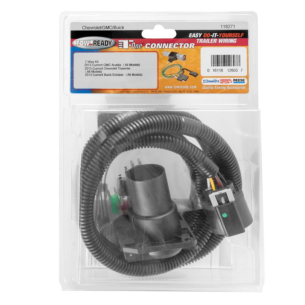 Amazon.com: Tekonsha 118271 Tow Harness, 7-Way, Compatable