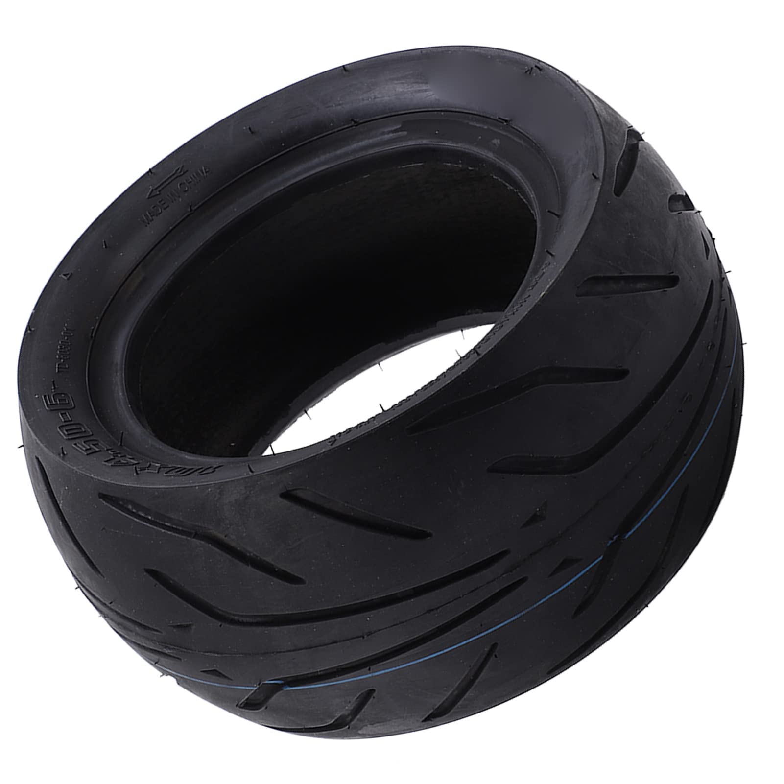Neumático sin Cámara para Patinete Eléctrico, Seguro Resistente Neumático 10 Pulgadas Goma 10x4,50 for Niños Adultos Viajes Cortos Desplazamientos Urbanos
