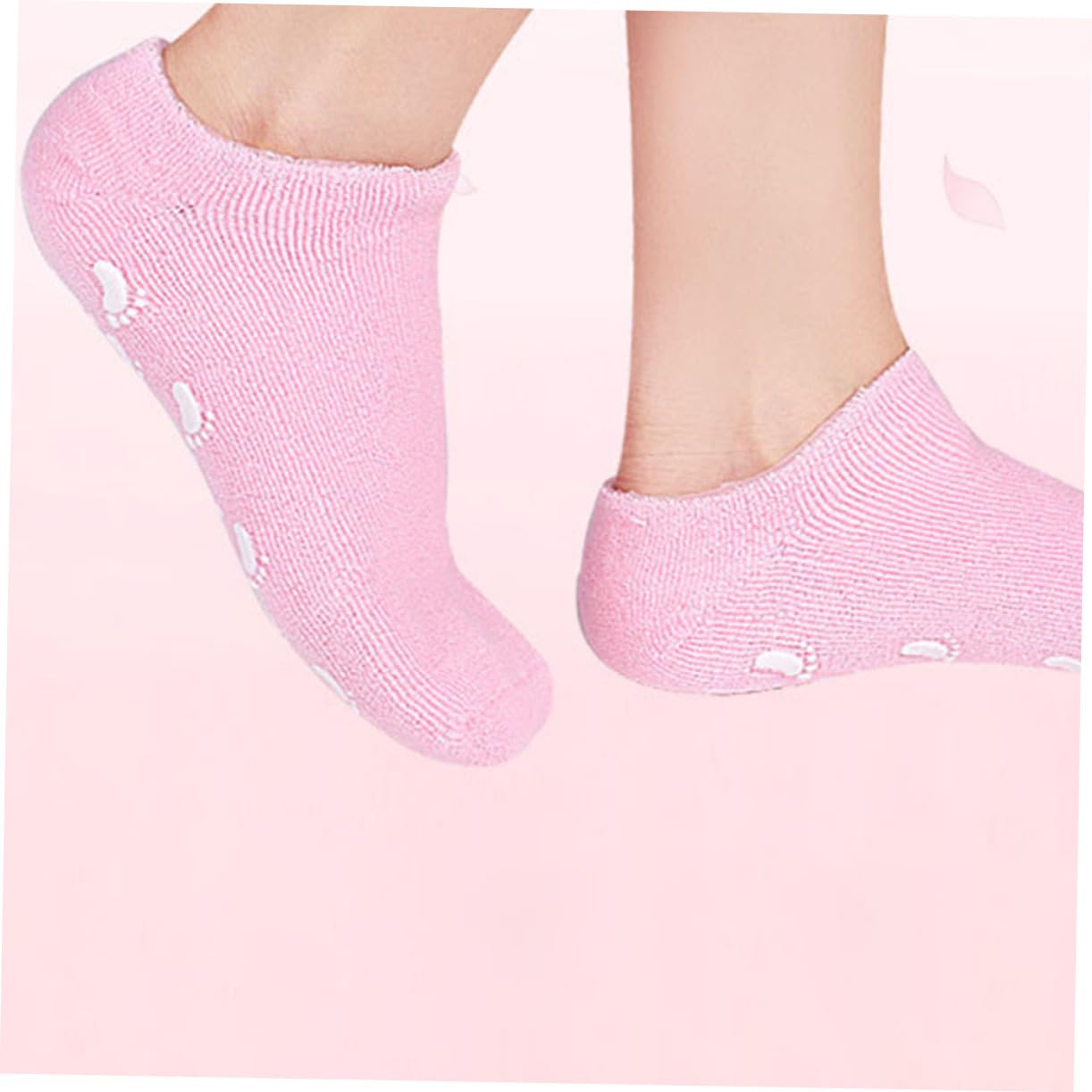 Mikinona 3pares Calcetines Spa Hidratantes Para Pies Secos Unisex Con Gel Reparador y Efecto Suavizante Calcetines De Cuidado Profesional Para Spa y Salón Talla Única Cómodos y Duraderos
