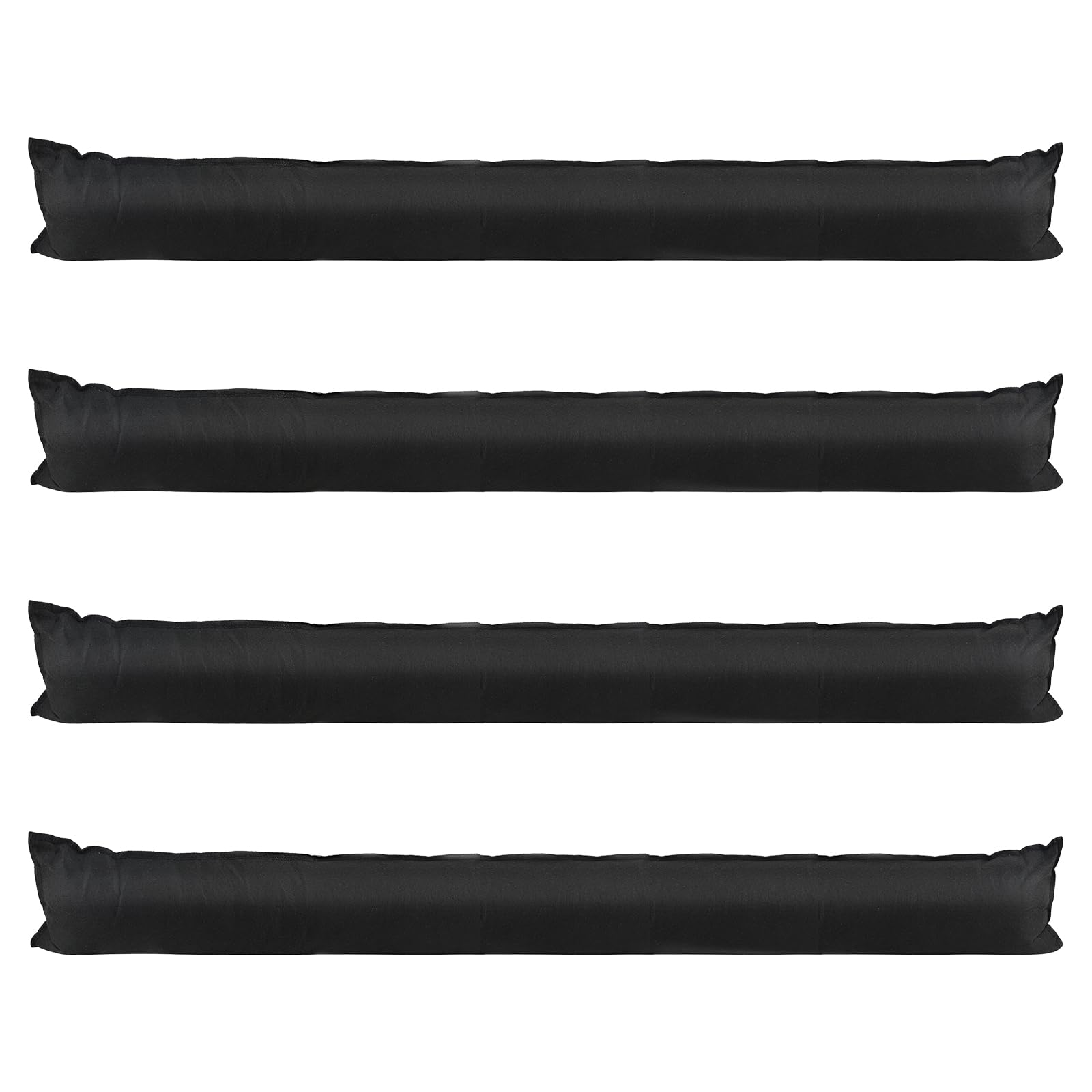 Lot de 4 barrières d'inondation activées par l'eau de 150 cm pour portes d'entrée, barrière de protection contre les inondations pour garage et cave