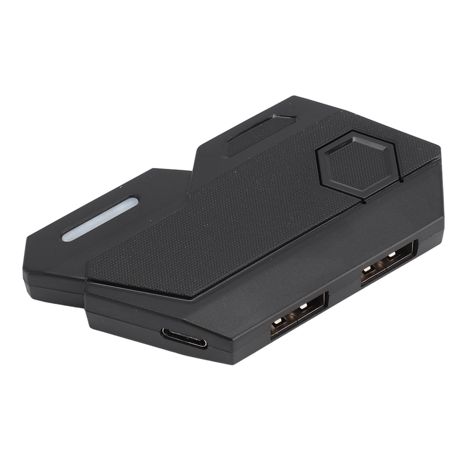 Cuifati Convertitore USB Plug and Play Tastiera Mouse per Serie, Adattatore per Controller di Gioco a Bassa Latenza, di Rete con un, Controllo Preciso per i Giochi