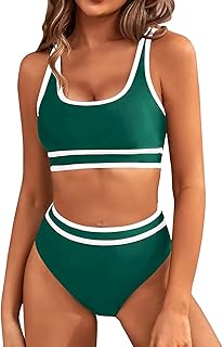 Generisch Men's Shirt Long Sleeve Blue Fashion Sexy High Waist Bikini Swimsuit Bikini Suit 1 Tops Camouflage Men