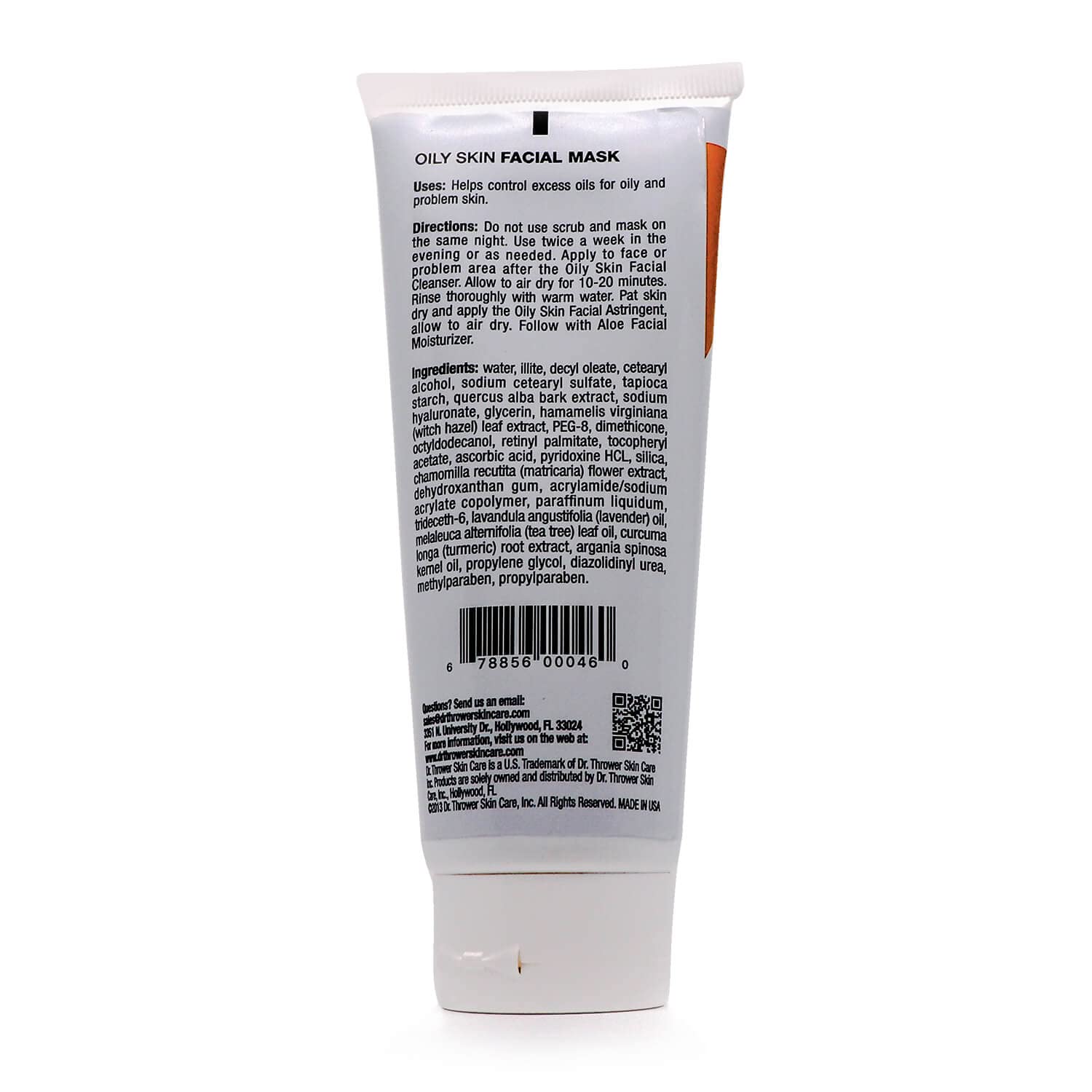 Dr. Thrower's Oily Skin Facial Mask