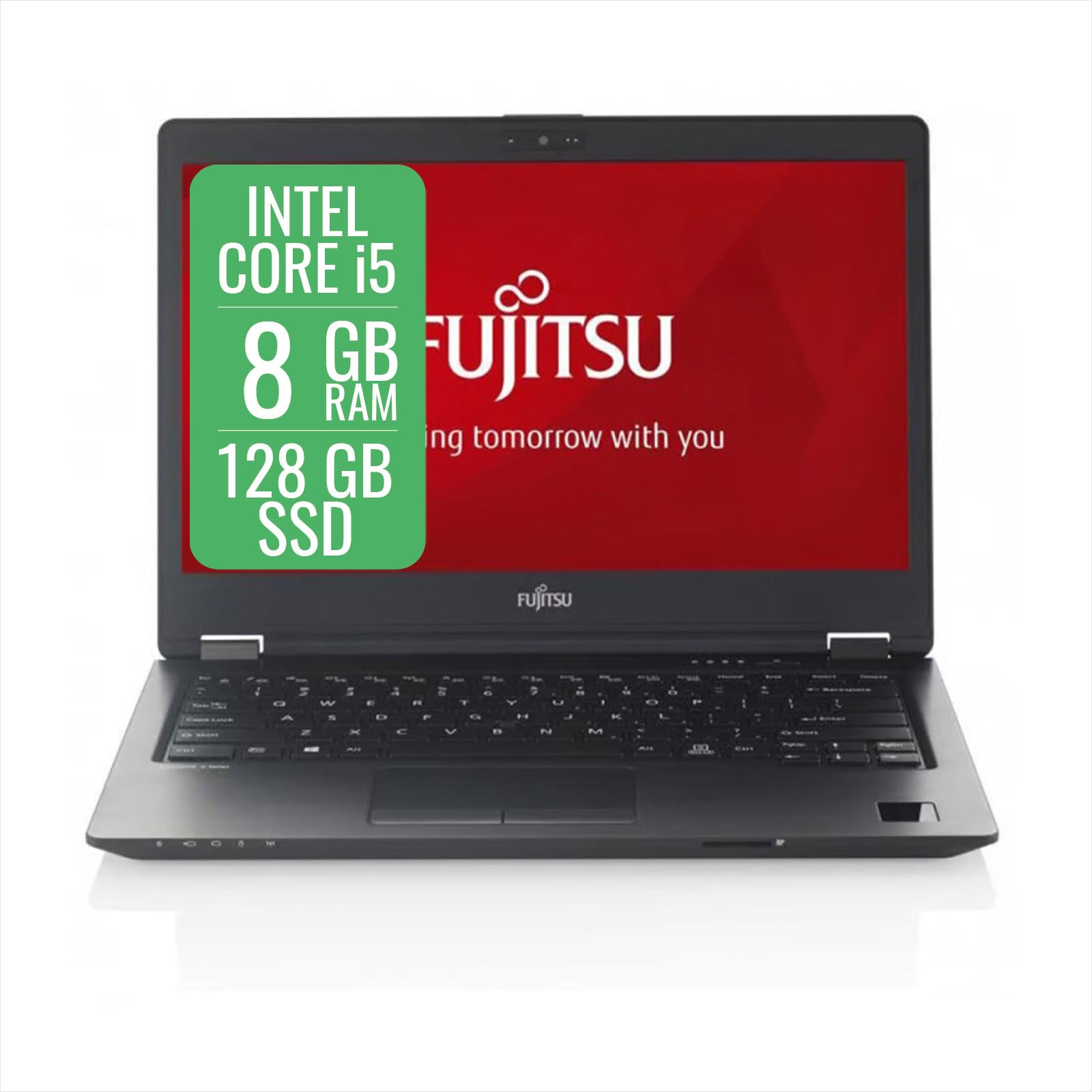Fujitsu Lifebook Laptop Intel Core i5 6th, 8GB RAM, 128GB SSD, 14