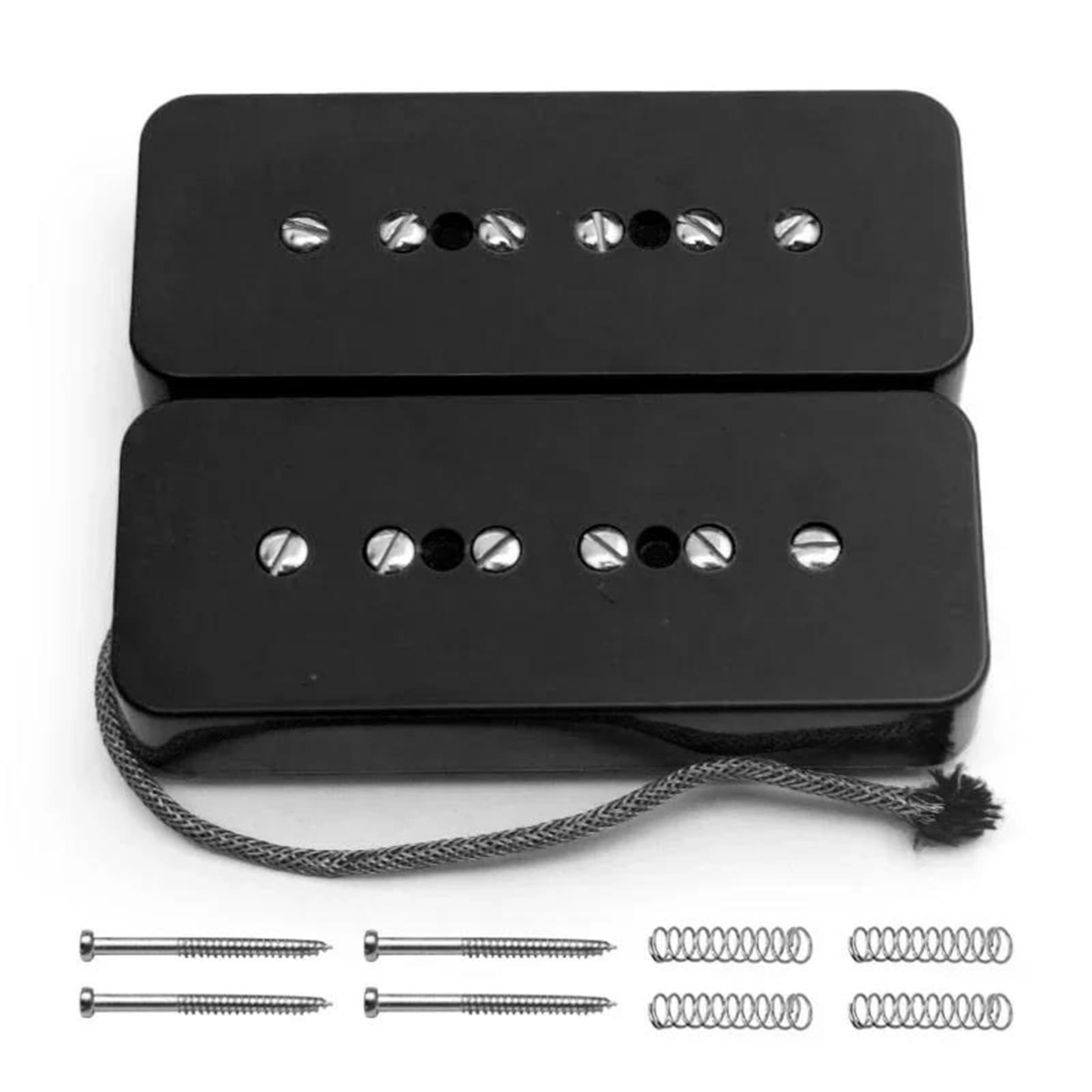 Profesjonalna Wydajność Przetworniki Do Gitary Ele Humbucker Alnico 2 P90 Przetwornik Gitarowy Alnico II Pickup Na 6-strunową Gitarę Elektryczną Akcesoria Gitarowe(A)