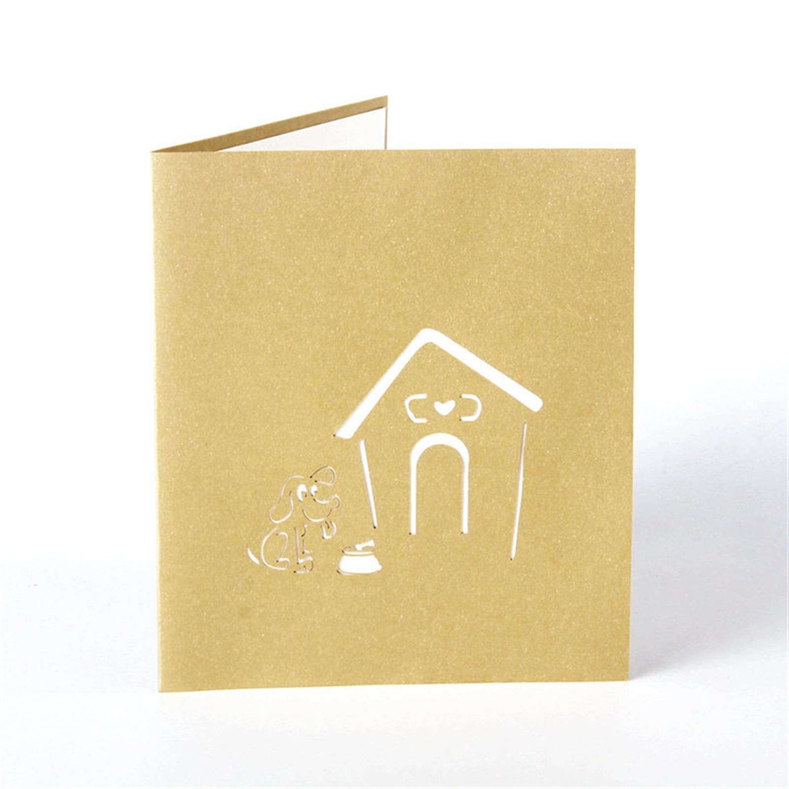 Geburtstagskarten Geburtstagskarten 3D-Pop-Up-Karten Netter Hund-Geburtstagskarten für Dankeschön-Begrüßung Erstaunliche Geschenke für Kinder, Familie, Freunde Geburtstagskarte