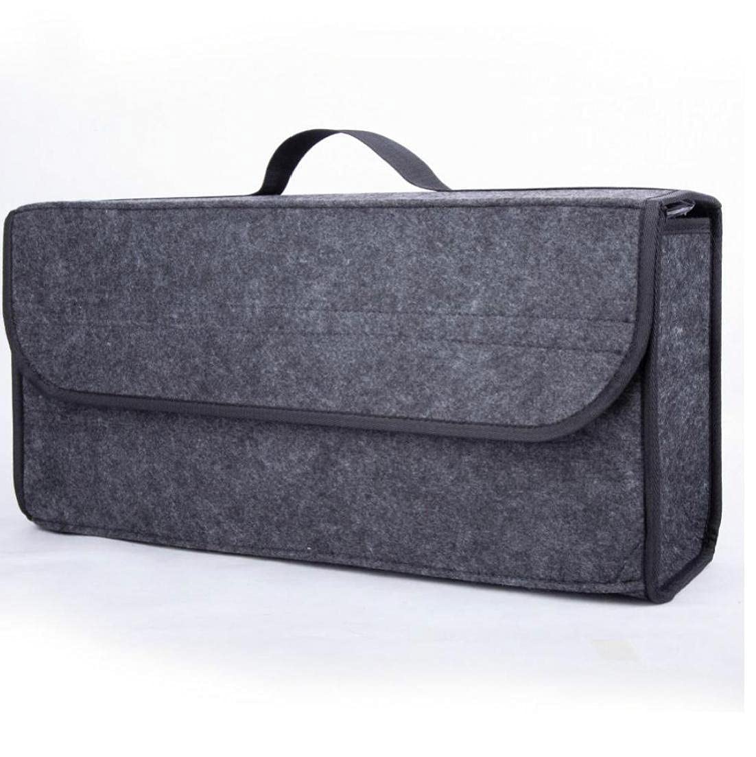 Organisateur de coffre pliable en feutre pour rangement intérieur de voiture