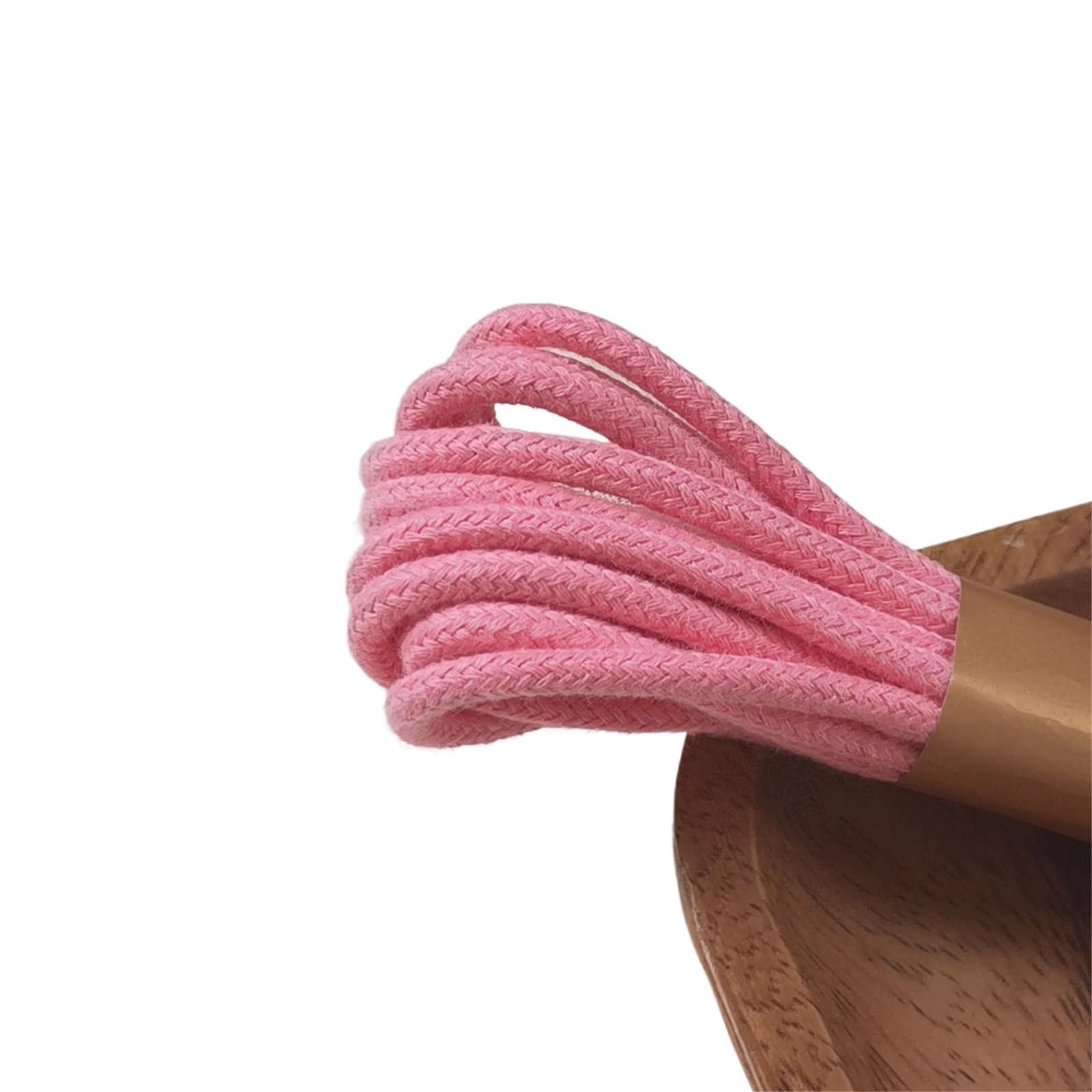 Cotton Macrame Cord 4mm Macrame Cords Cotton Braided Cord Rope 16ft/5.5Yards(Color5)