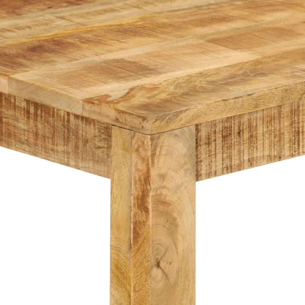 vidaXL Mesa Alta de Bar Mueble Cocina Bistró Mostrador Restaurante Patas Salón Sala de Estar Jardín Terraza Hogar Madera Maciza de Mango