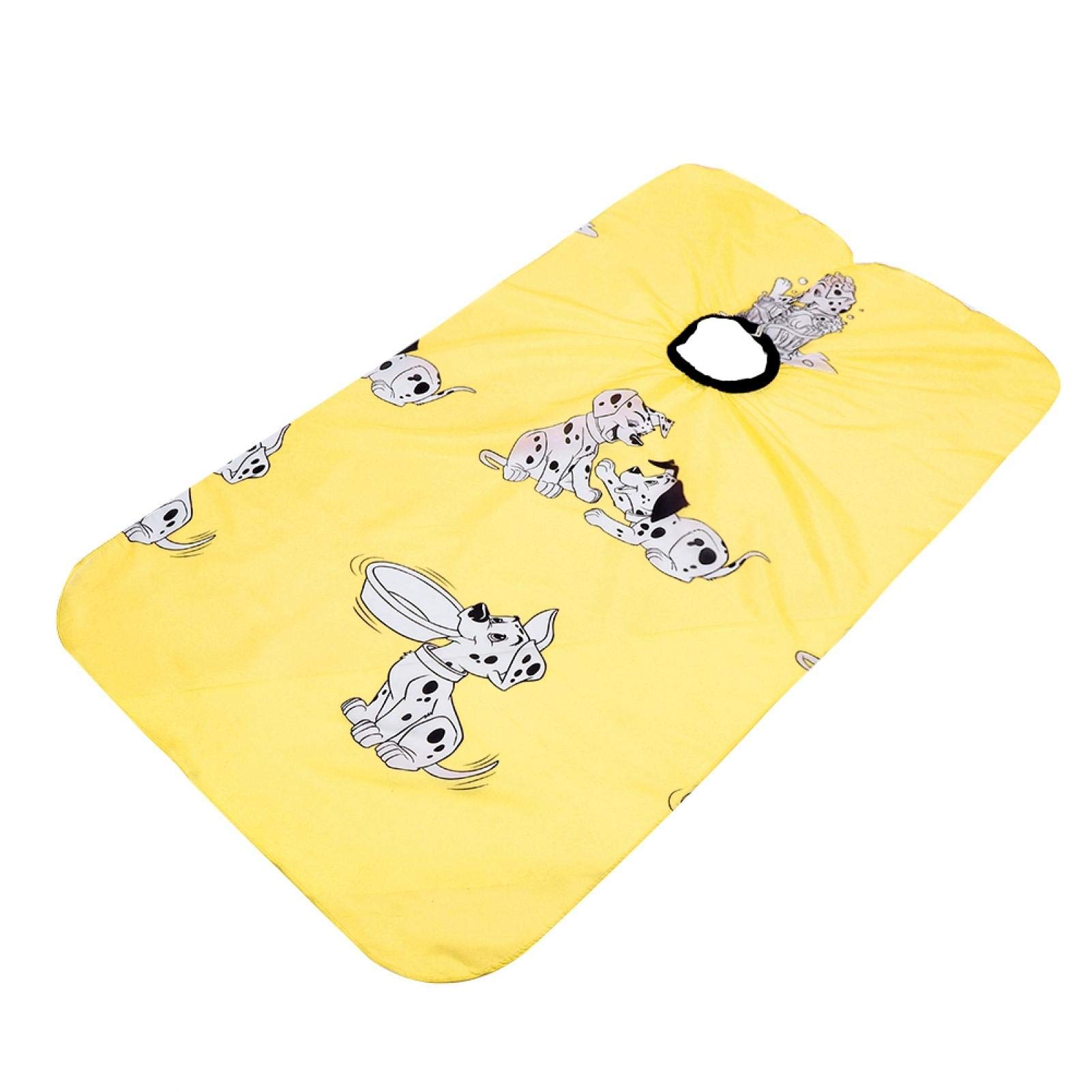 Hairdressing Apron, Breathable Hair Cutting Cape, for Haircut Hair Perm Hair Dye Protects The Clothing(Yellow)-image-34