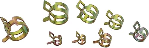 Miniatura 3 de 200pcs 679101114160.669 in Spring Clip manguera de línea de combustible tubo de agua tubo de aire abrazaderas sujetador