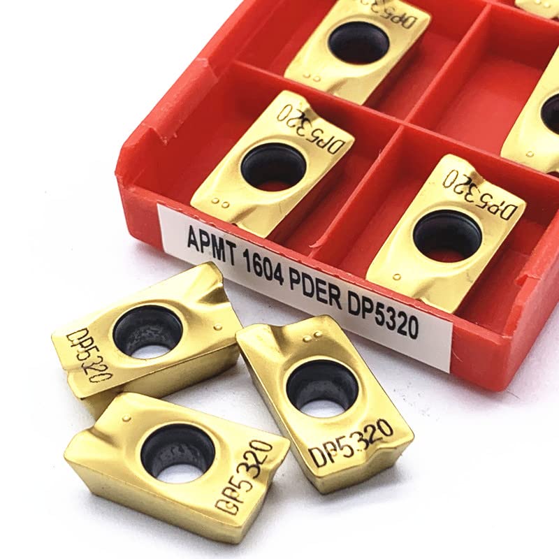 Fresa de carburo APMT1604PDER DP5320 para torno CNC miniatura 6
