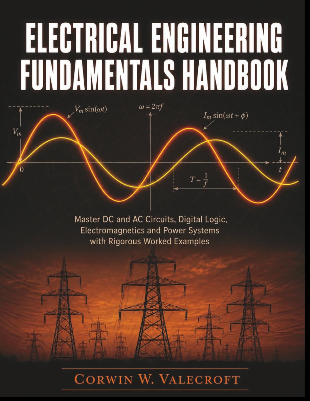 ELECTRICAL ENGINEERING FUNDAMENTALS HANDBOOK: Master DC and AC Circuits, Digital Logic, Electromagnetics and Power Systems with Rigorous Worked Examples