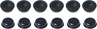 12Pcs Locator Replacement Male Retention Inserts Caps (Black - Processing Male)