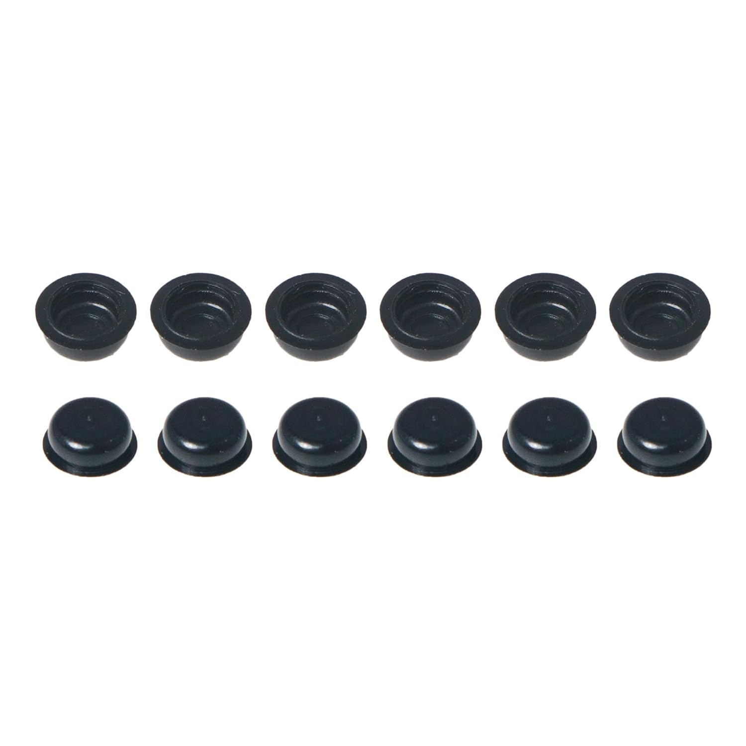 12Pcs Locator Replacement Male Retention Inserts Caps (Blue - 1.2Lbs)
