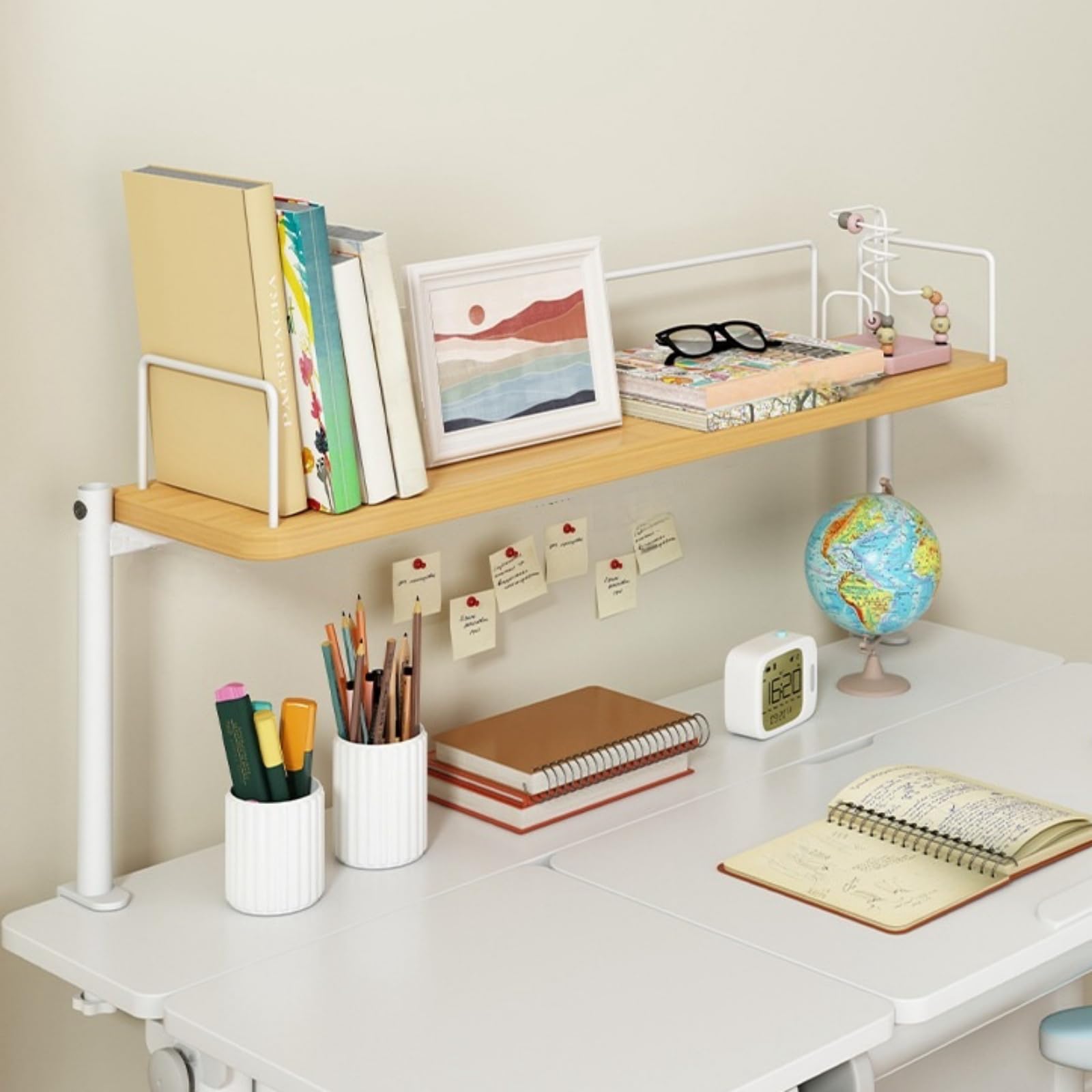 Amazon.co.jp: デスク収納ラック デスク上置き棚 机上ラック 本棚 卓上