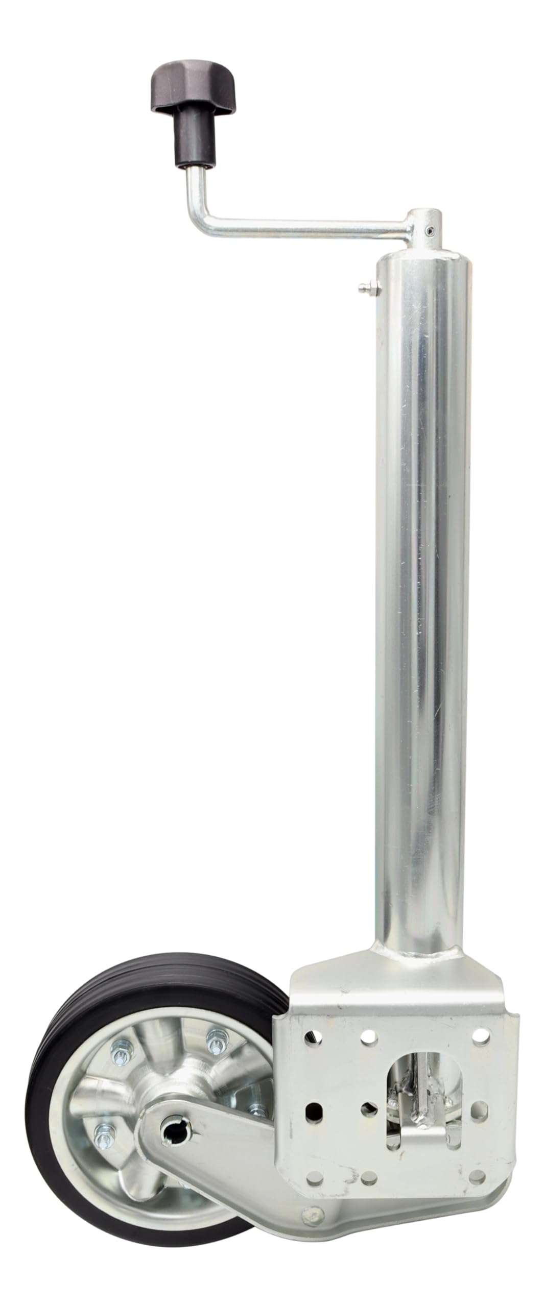 trailer parts4u Oryginalne koło podporowe Knott długie duże obciążenie 500 kg samochód osobowy przyczepa koło ostrogowe 200 x 50 mm 416262.001