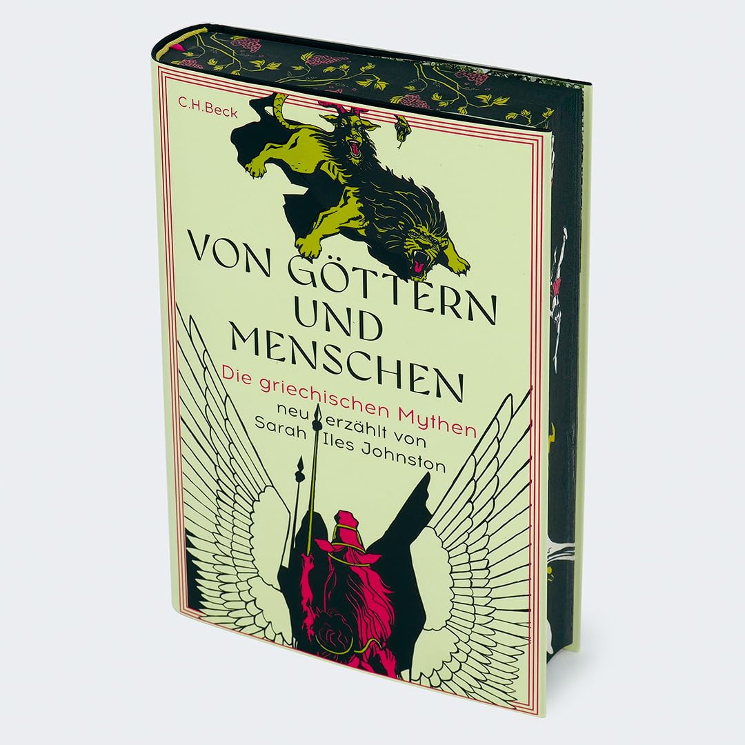 Von Göttern und Menschen: Die griechischen Mythen neu erzählt von Sarah Iles Johnston. Limitierte Ausgabe mit Farbschnitt