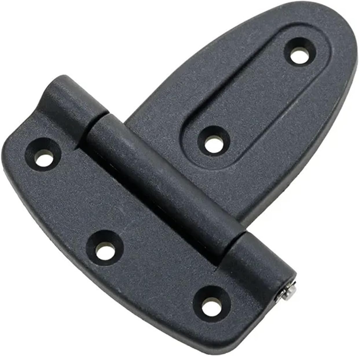 Black Plastic Cabinet Door Hinge, Fold Hinge for Electrical Cabinets and Industrial Enclosures, 1 Pc