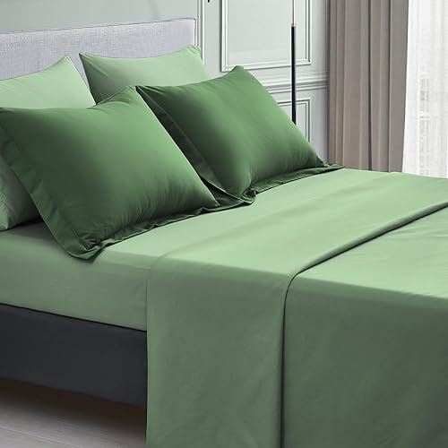 Miniatura 4 de Maple&Stone Juego de edredón tamaño King de 7 piezas en una bolsa, juego de cama alternativo de plumón con sábanas, fundas de almohada y fundas,