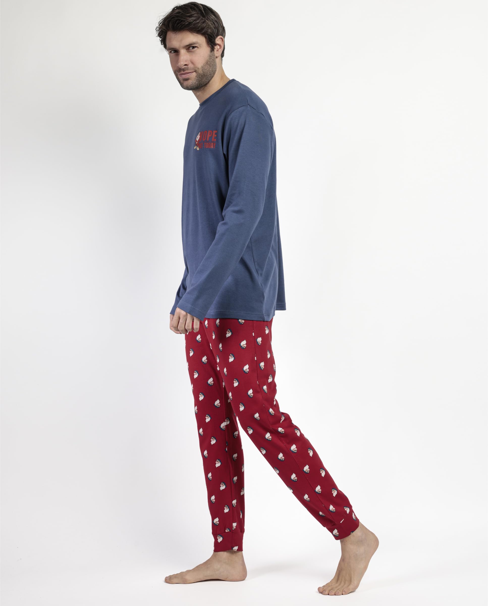 Disney Pijama Manga Larga Not Today Grumpy para Hombre