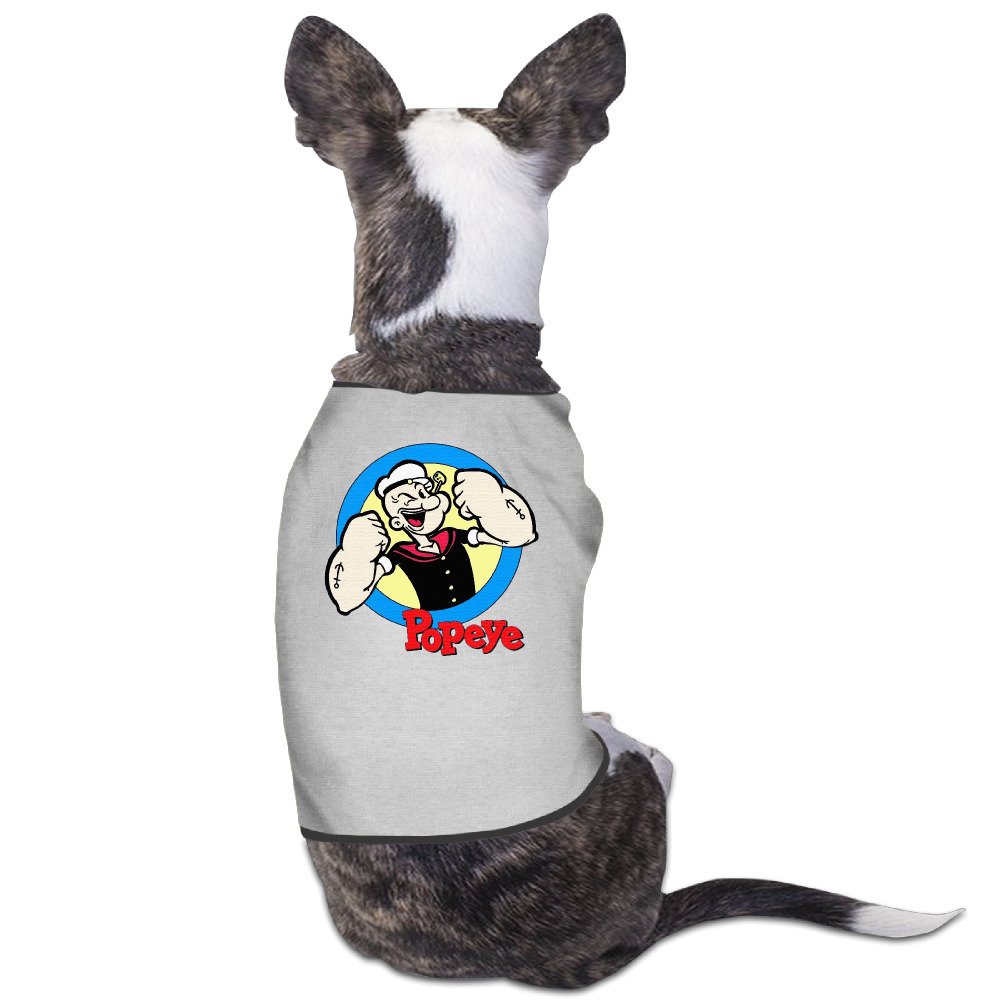 Cartoon Popeye The Sailor Olive Bluto Dog Vest