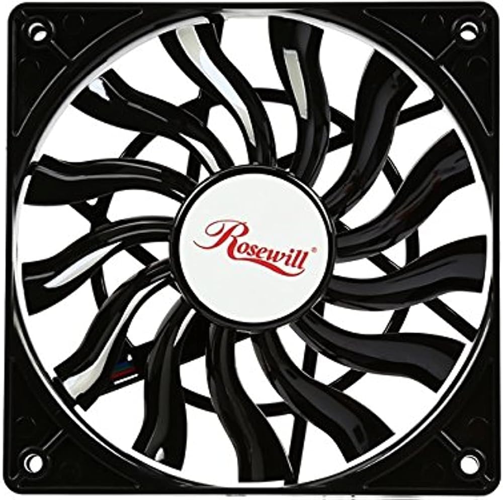 Rosewill 120mm Case Fan 4-Pack, Long Life Sleeve Bearing Computer Case Fan, Ultra Quiet Computer Cooling Fan 4 Pack 120 mm Standard Case - View 1