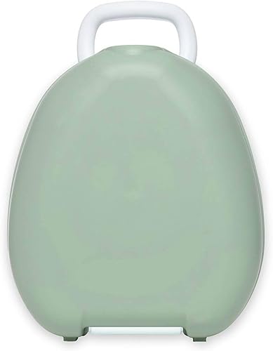 Miniatura 13 de My Carry Potty - Orinal de viaje gris pastel, galardonado asiento de inodoro portátil para niños pequeños para llevar a todas partes
