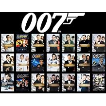 James Bond 007 20-Film DVD Collection + Top Gear 50 Years of Bond Cars Movies Featuring Sean Connery, George Lazenby, Roger Moore, Timothy Dalton, Pierce Brosnan
