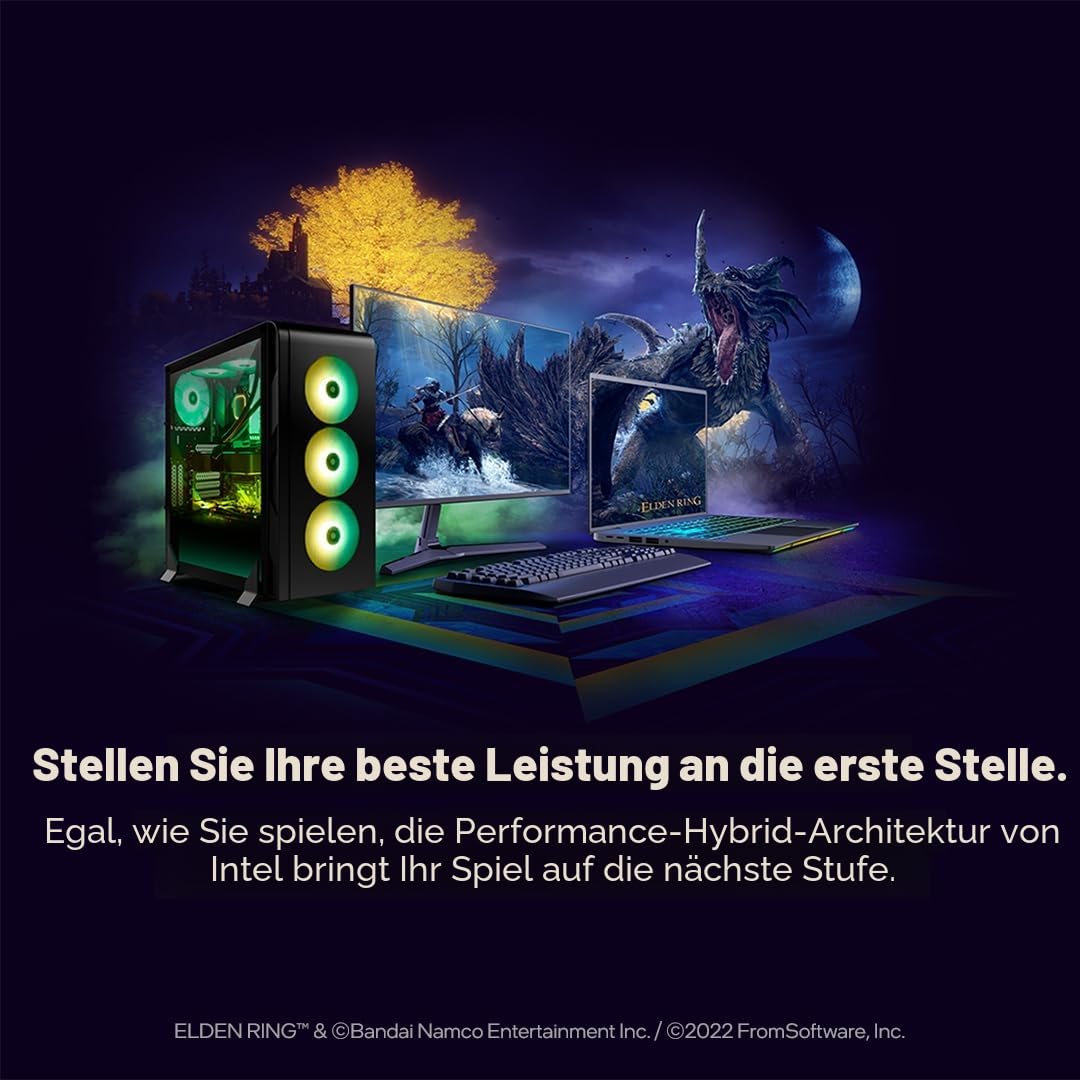 Intel Core i7-12700KF 12. Generation Desktop Prozessor (Basistakt: 3.6GHz Turboboost: 5.0GHz, 6 Kerne, LGA1700, RAM DDR4 und DDR5 bis zu 128GB) BX8071512700KF