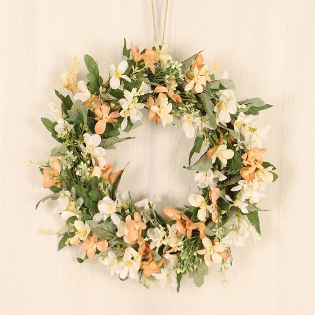 Guirlandes Couronnes rotin Automne Couronne Maison Tous Les Jours Porte d'entrée guirlandes pour Les fêtes de Vacances Mariages couronnes de noël Peut être réutilisé