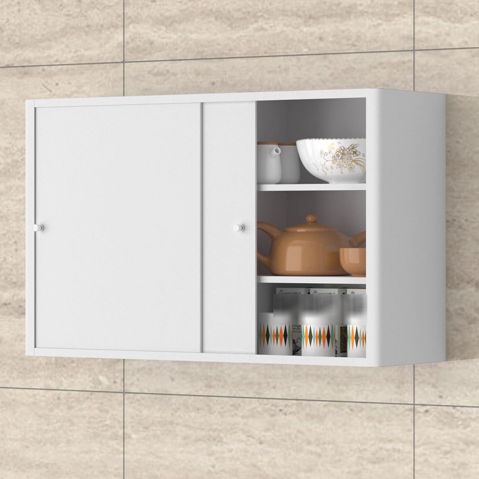 Armadietti portaoggetti in Acciaio Inox, pensili da Cucina, pensili da Bagno sopra Il WC, portaoggetti per Articoli da toeletta, Utensili da Cucina, spezie, armadietti per ristoranti, Hotel,