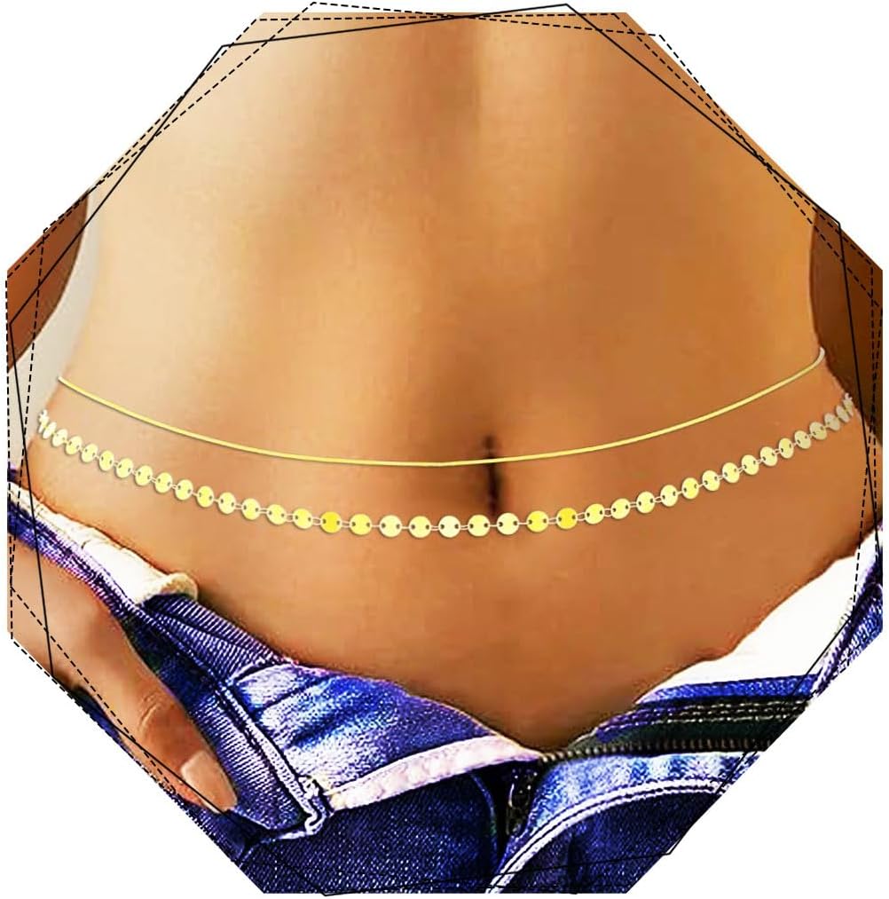 Chaîne De Corps En Perles Pour Bikini, Plage - Réglable - Bijou De