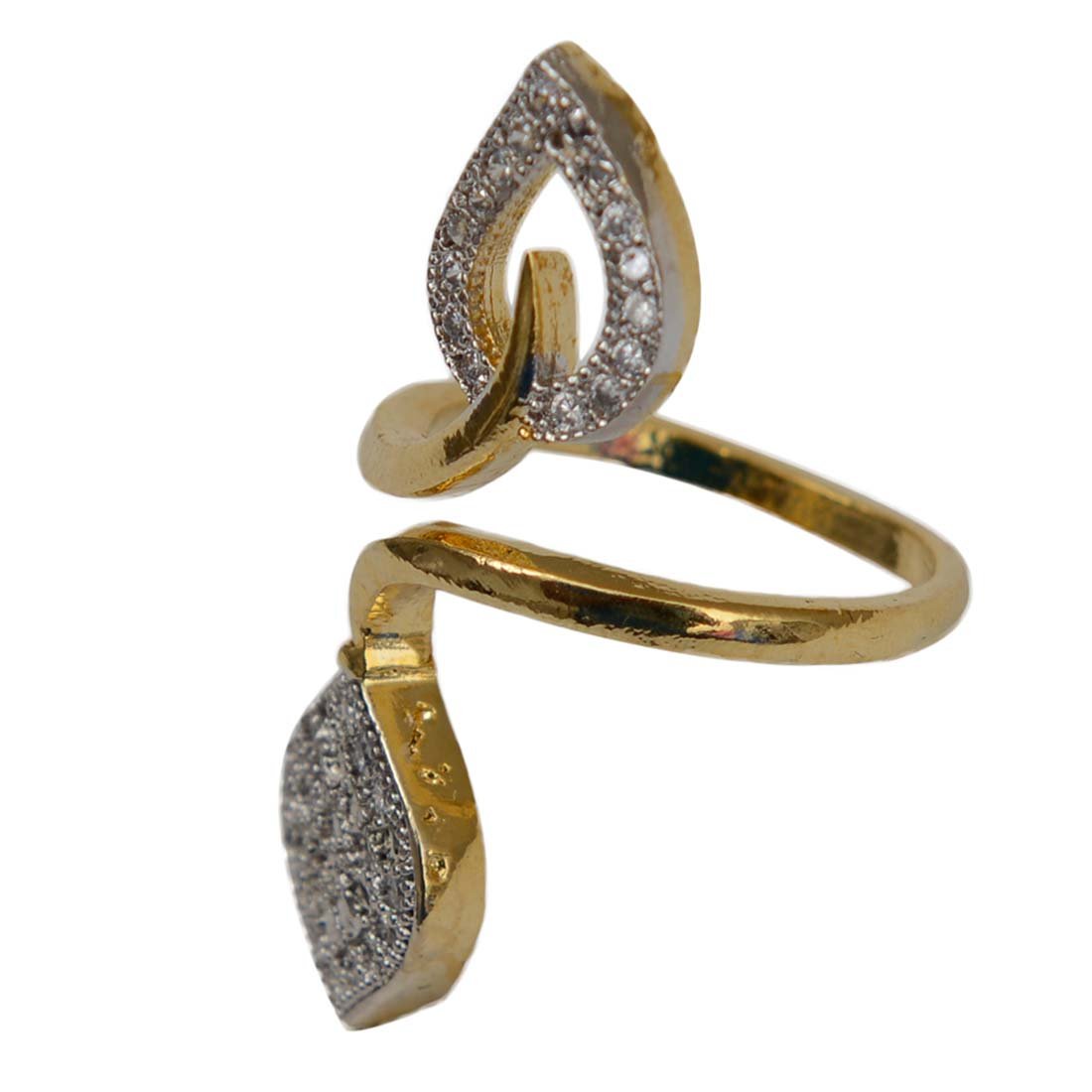 Adjustable American Diamonds Ring