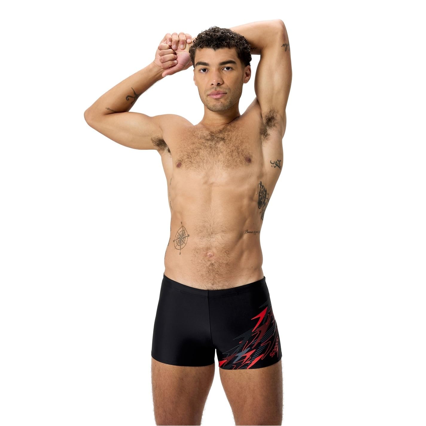 Speedo Men' Black Swimming Trunks in Size S, Sports Direct