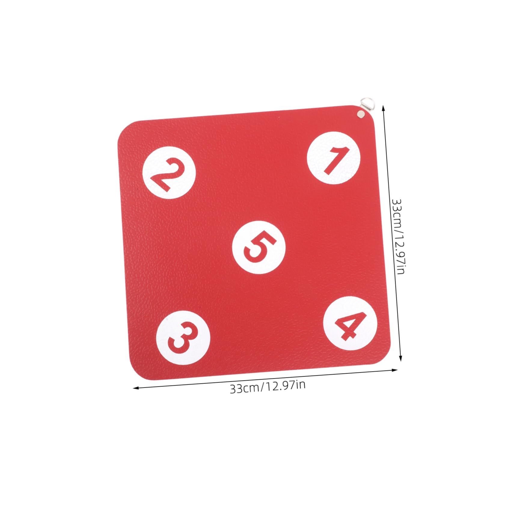 CORHAD Rubber Fencing Target for Practice Wall Mounted Indoor Training Equipment Lightweight Durable Puncture Resistant Design for Enhanced Accuracy for Foil and Epee Fencers