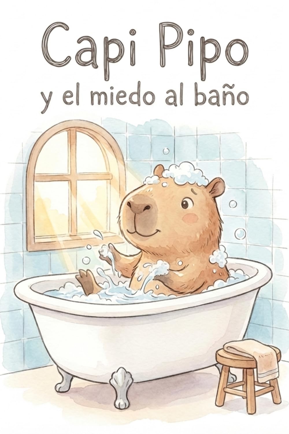 ¡Capi Pipo no quiere bañarse!: Un cuento divertido para perder el miedo al baño