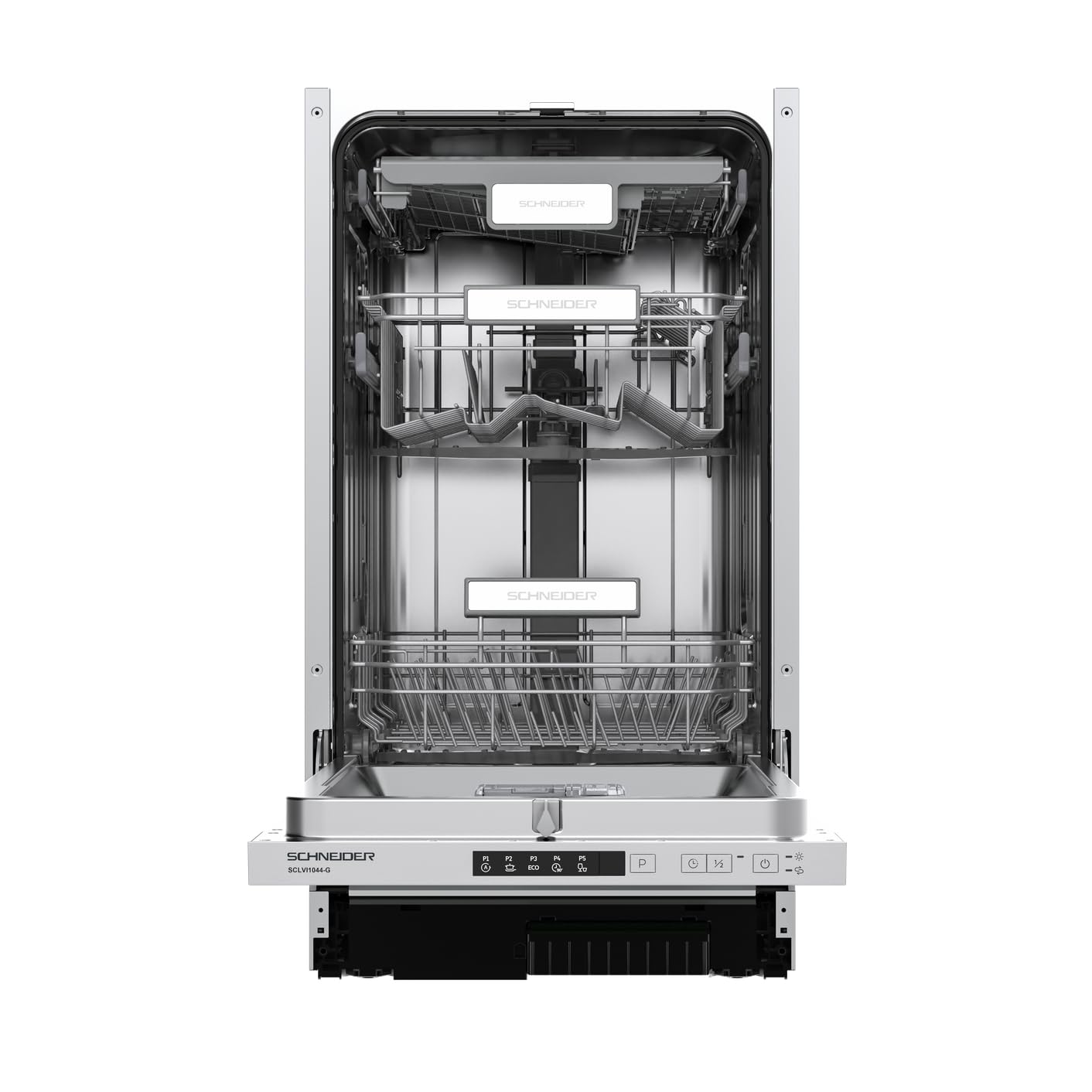 Schneider SCLVI1044-G - Lave-vaisselle full intégrable 10 couverts