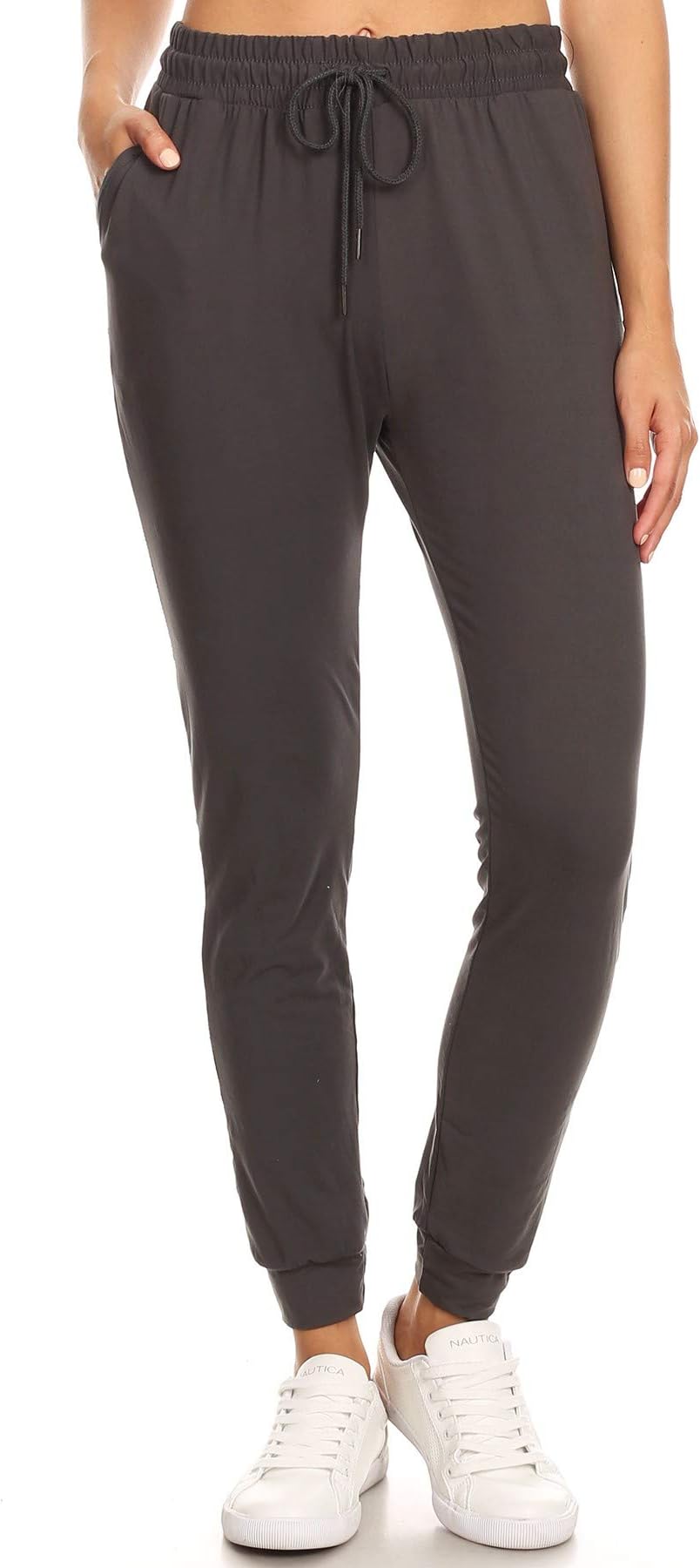 Jogger Pants for Women Womens Sweatpants Drawstring Pockets Soft Workout Yoga Lightweight Lounge Pants