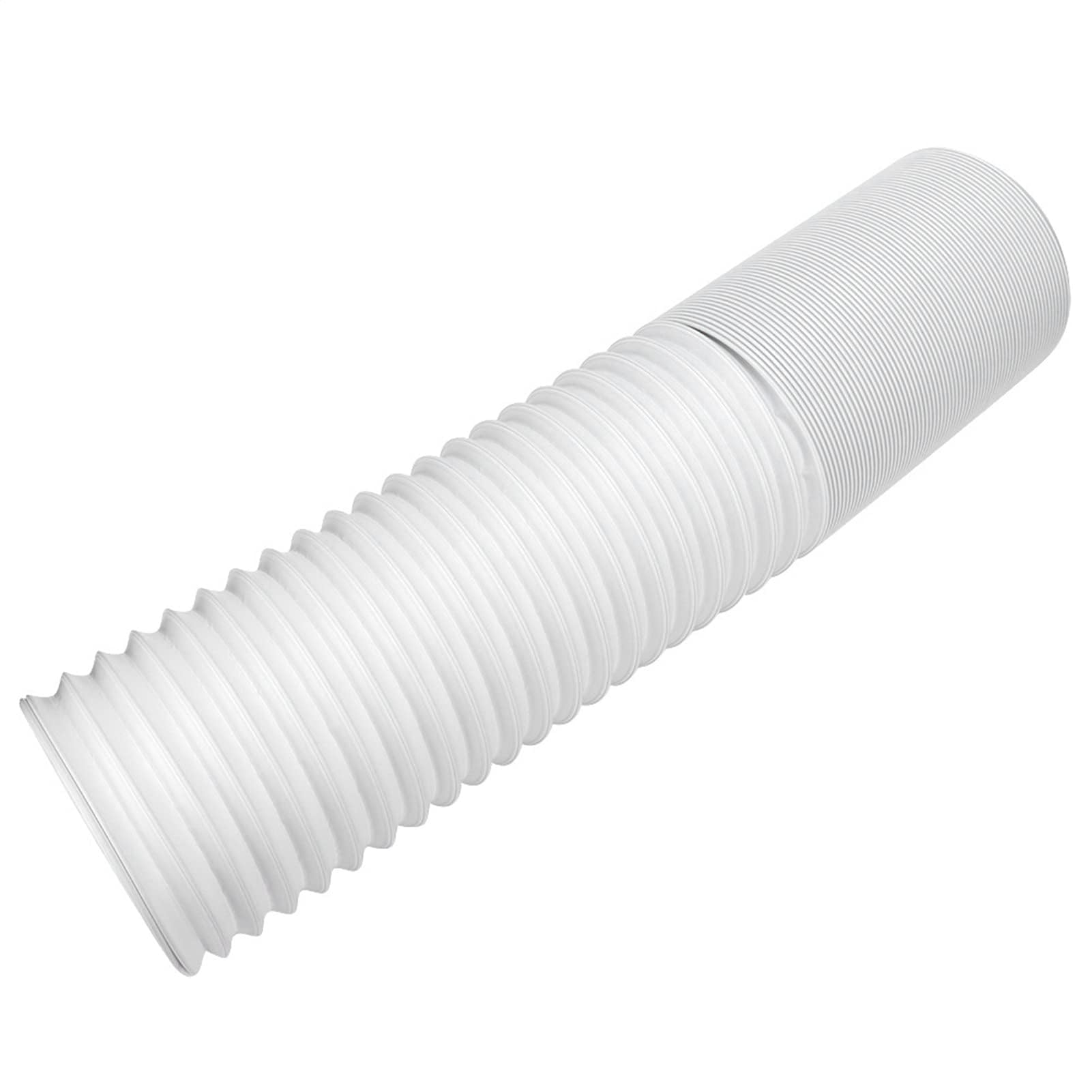 Manguera de Escape de Aire Acondicionado de 3 Metros, Plegable y Estirable, Alambre de Acero PP, Duradera y Portátil, Reemplaza la Manguera Vieja, Fácil Instalación (150 mm de